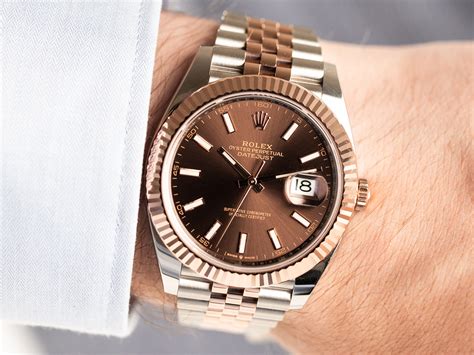 chocolate rolex datejust 41|rolex datejust 41 chocolate jubilee.